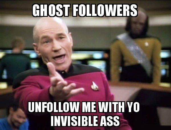 Spammer e Ghost Followers